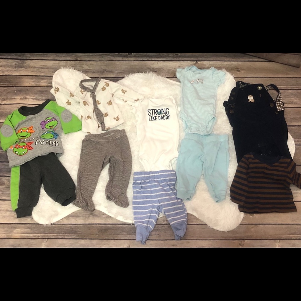 Newborn boy outfits.